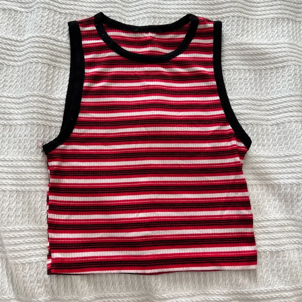 Red Striped Tank - Picture 1 of 1